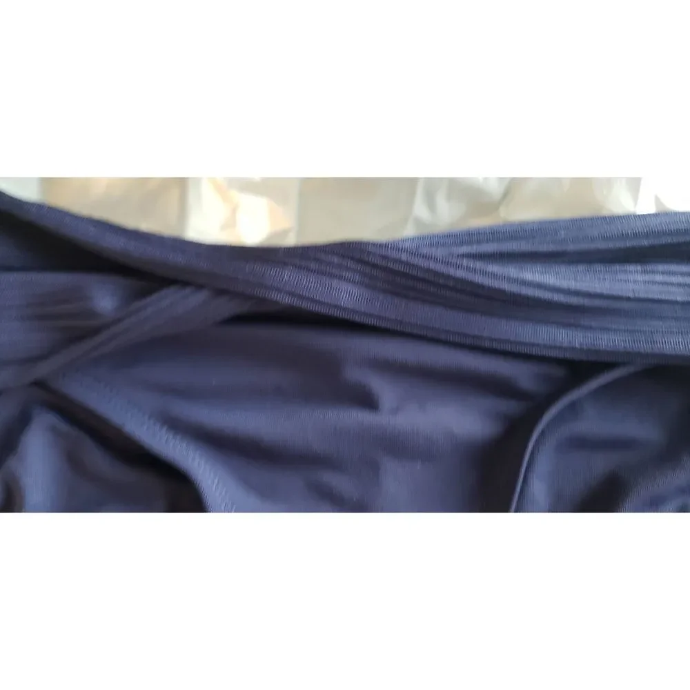 ROBIN PICCONE LILY NAVY  BIKINI BOTTOMS NWT - Picture 7 of 8